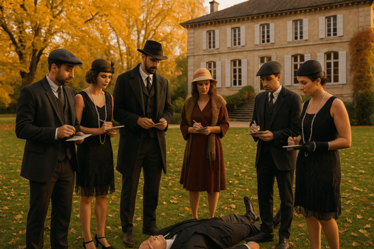 Murder Party en Isère au Domaine Clairfontaine pour Team Building